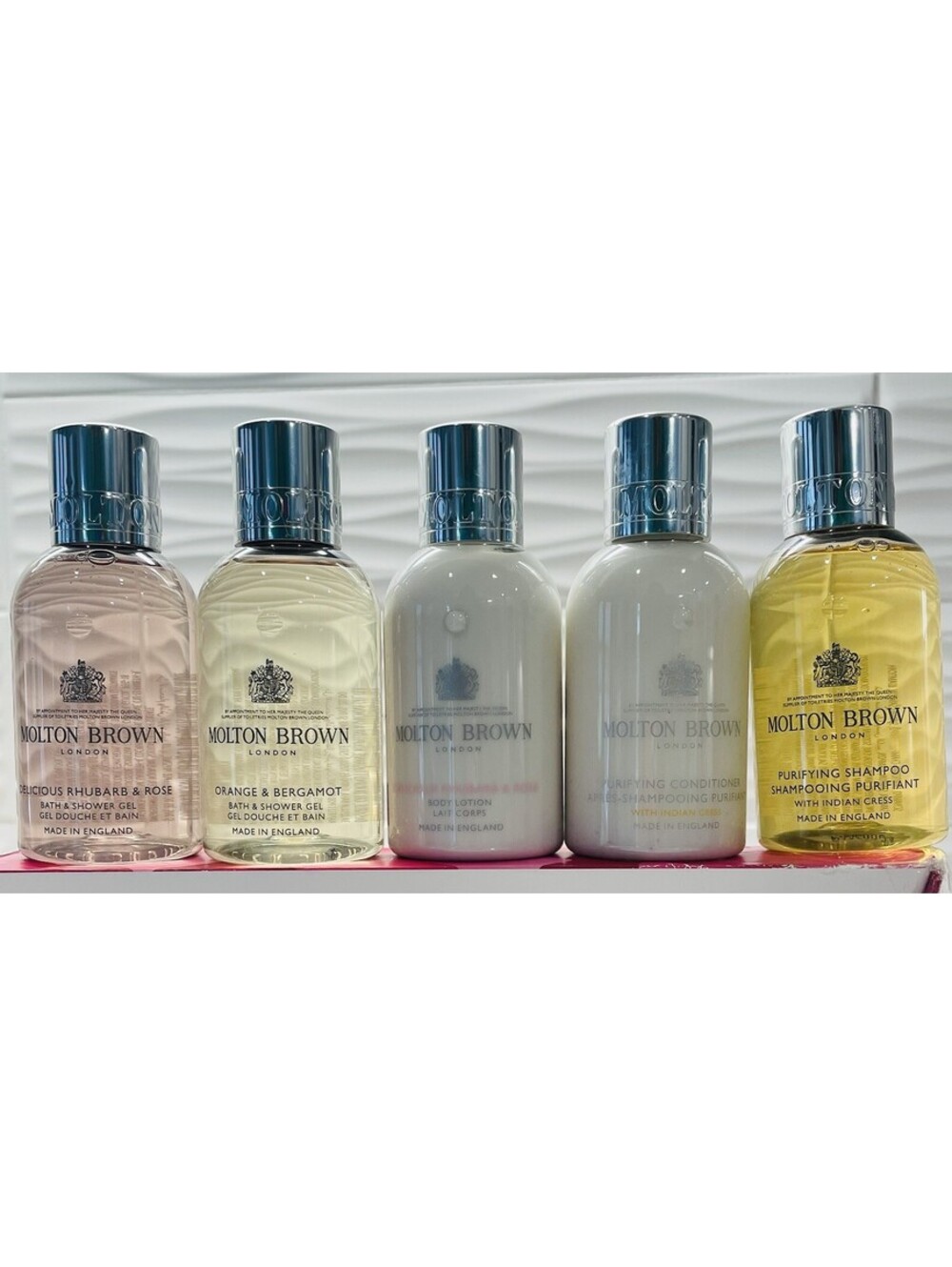 Molton Brown Travel Body & Hair Collection 5 piece Set - NEW